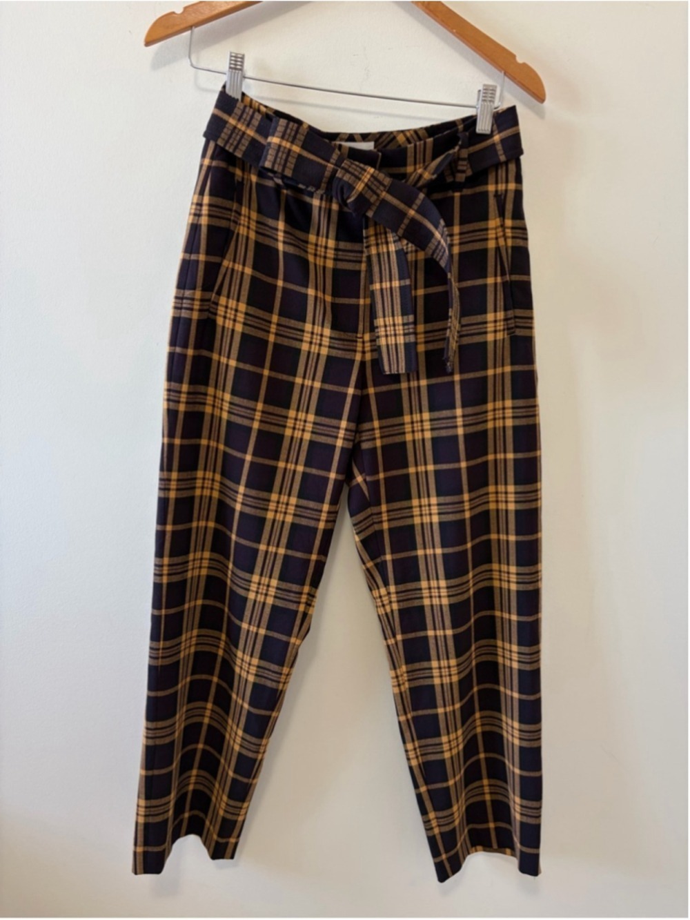 ARITZIA WILFRED NEW TIE-FRONT PANT SIZE 6 - Picture 2 of 13